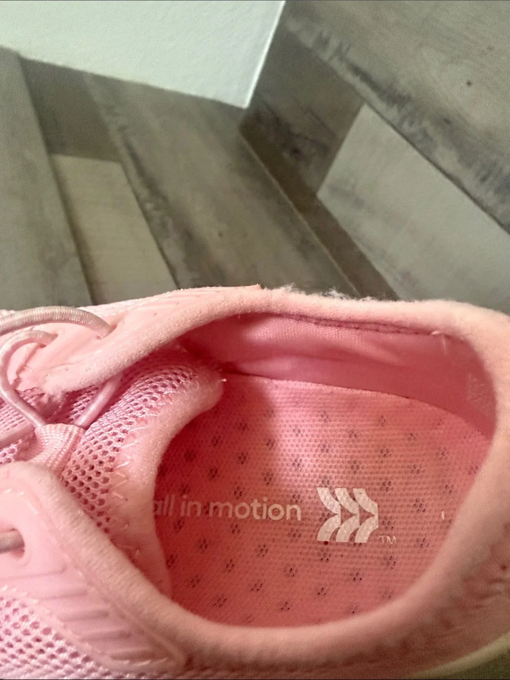 all in motion Light Pink Mesh Water Shoes with Toggle